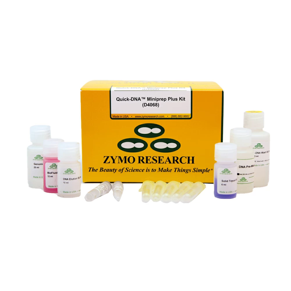 Zymo Research D4068T Quick-DNA  Miniprep Plus Kit, Zymo Research, 10 Preps/Unit primary image