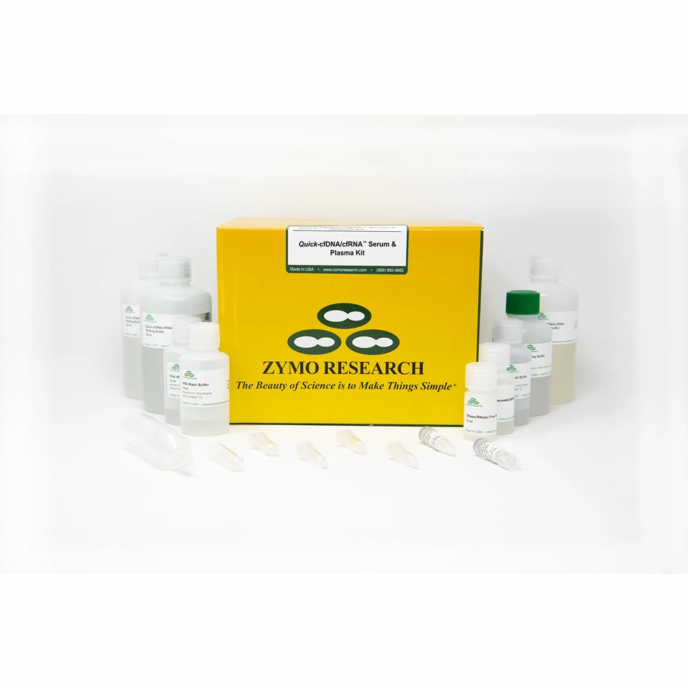 Zymo Research R1072 Quick-cfDNA/cfRNA Serum & Plasma Kit, Zymo Research, 50 Preps/Unit primary image