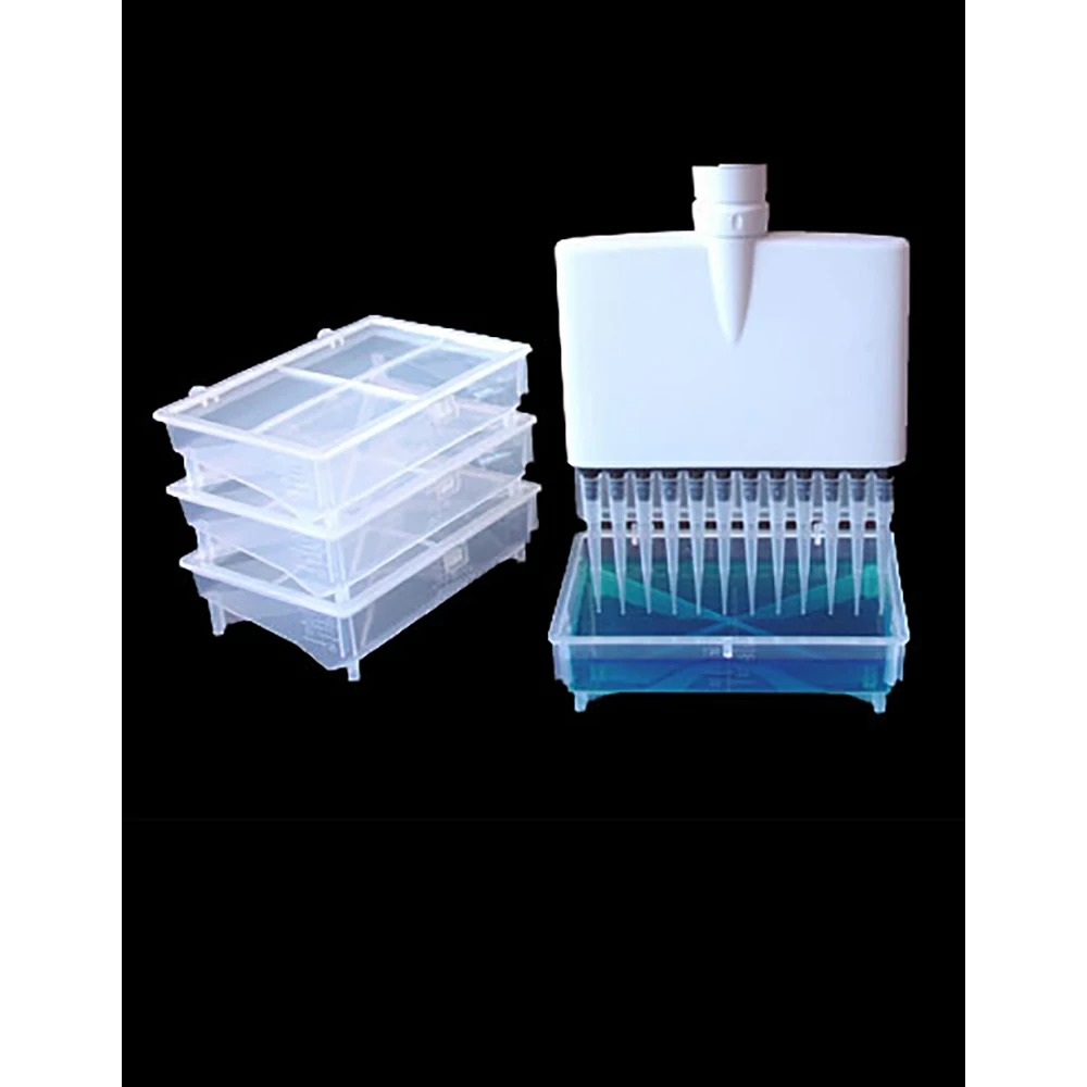 Genesee Scientific 12-119, 175ml Reagent Reservoir Sterile, No Lid, 5 Reservoirs/Unit primary image