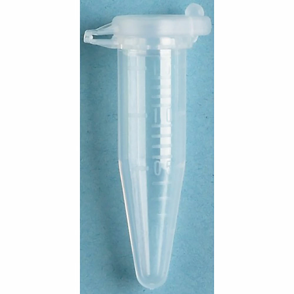 Olympus Plastics 14-124, 1.5ml Lock-Cap Microtube Polypropylene, Clear, 500 Tubes/Unit primary image