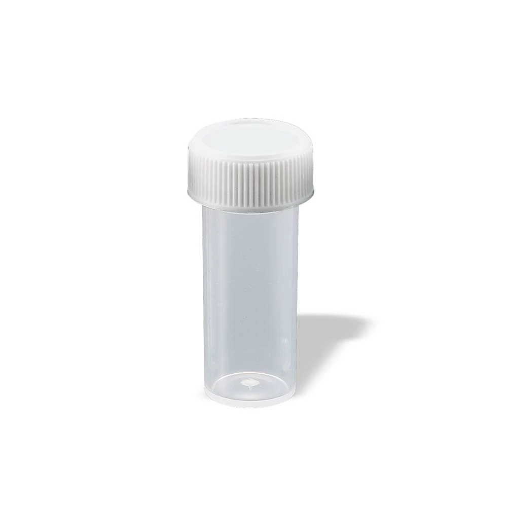 Genesee Scientific 21-414, 7ml Polypropylene Specimen Vial Non-Sterile, Non-Graduated, 700 Tubes/Unit primary image