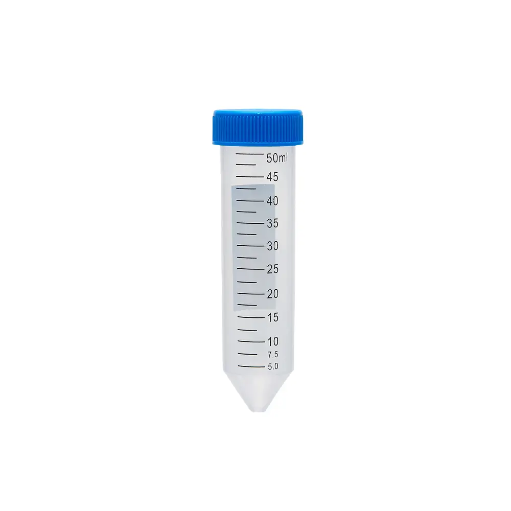 MTC Bio C2608 50mL Centrifuge Tubes, EcoPlastic Rack with Screw Cap, 500 Tubes/Unit Primary Image