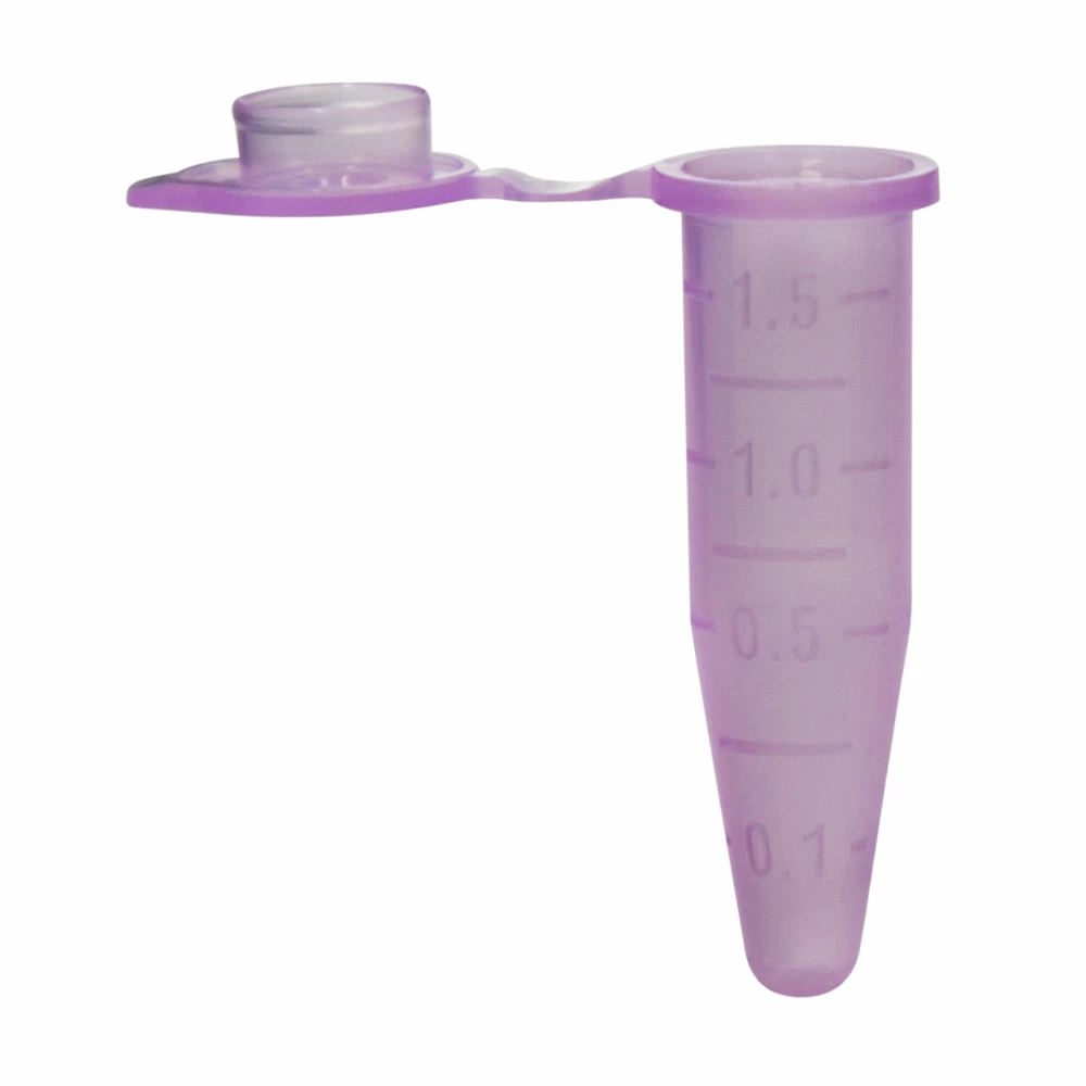 Olympus Plastics 22-281V, Olympus 1.7ml Microtubes, Violet Polypropylene, Large Cap, Box of 500 Tubes/Unit primary image