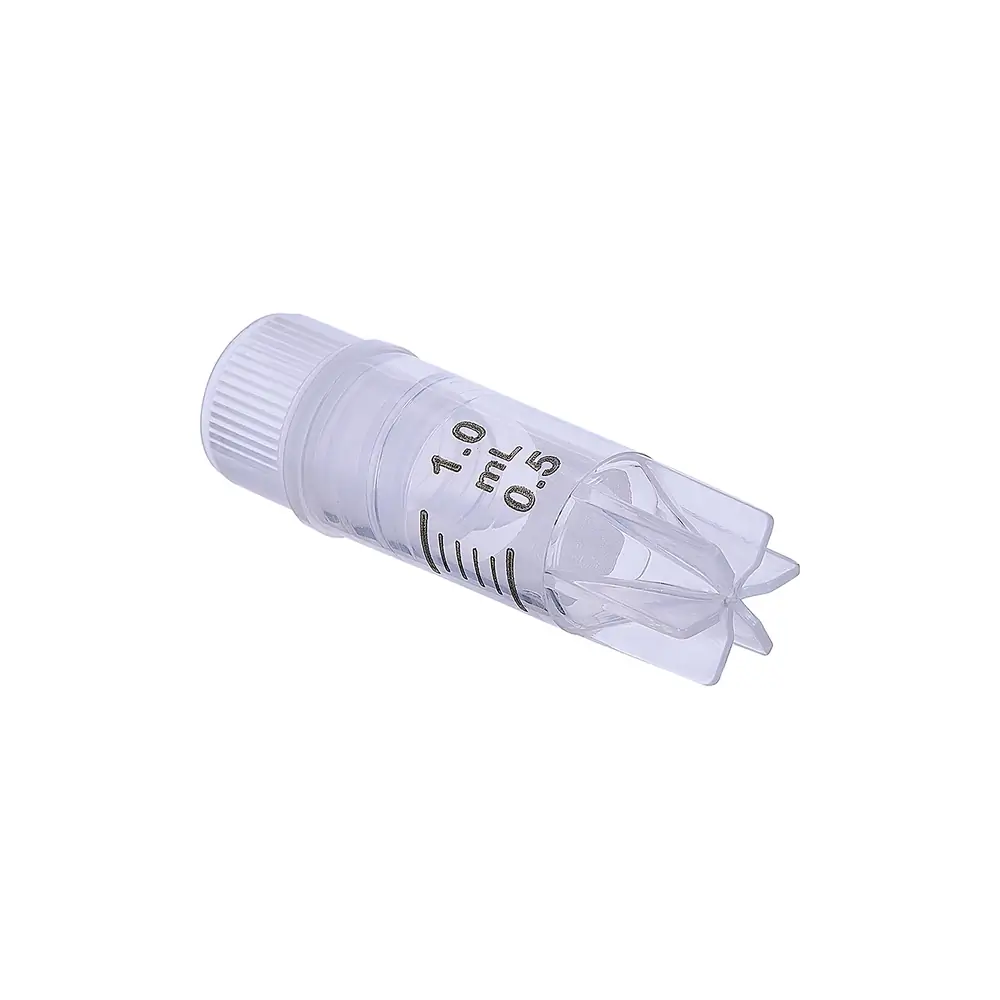 Olympus Plastics 24-200P, 1.0ml Self-Standing Cryovial Internal Thread w/ O-Ring Seal, 1 Bag of 100 Tubes/Unit secondary image