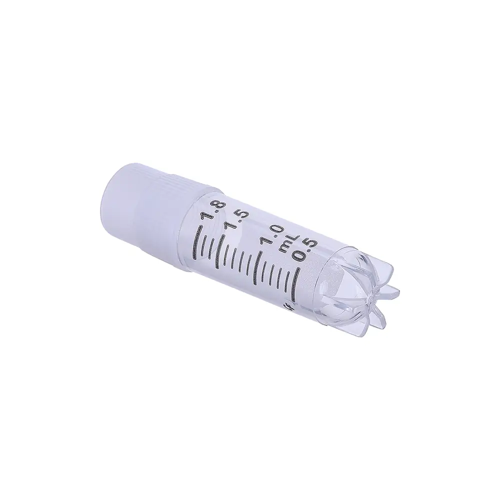 Olympus Plastics 24-203P, 1.8ml Self-Standing Cryovial External Thread w/ Lip Seal, 1 Bag of 100 Tubes/Unit secondary image