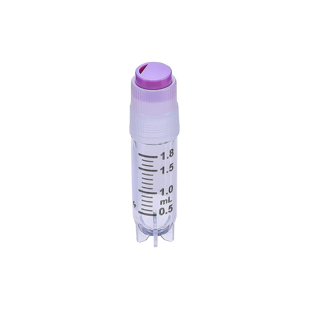 Olympus Plastics 24-203P, 1.8ml Self-Standing Cryovial External Thread w/ Lip Seal, 1 Bag of 100 Tubes/Unit quaternary image