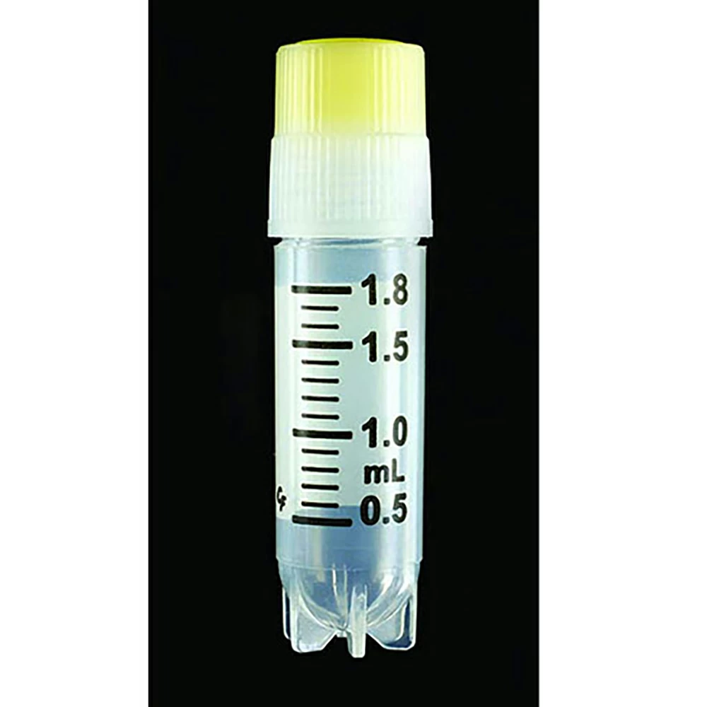 Olympus Plastics 24-203, 1.8ml Self-Standing Cryovial External Thread w/ Lip Seal, 10 Bags of 100 Tubes/Unit secondary image