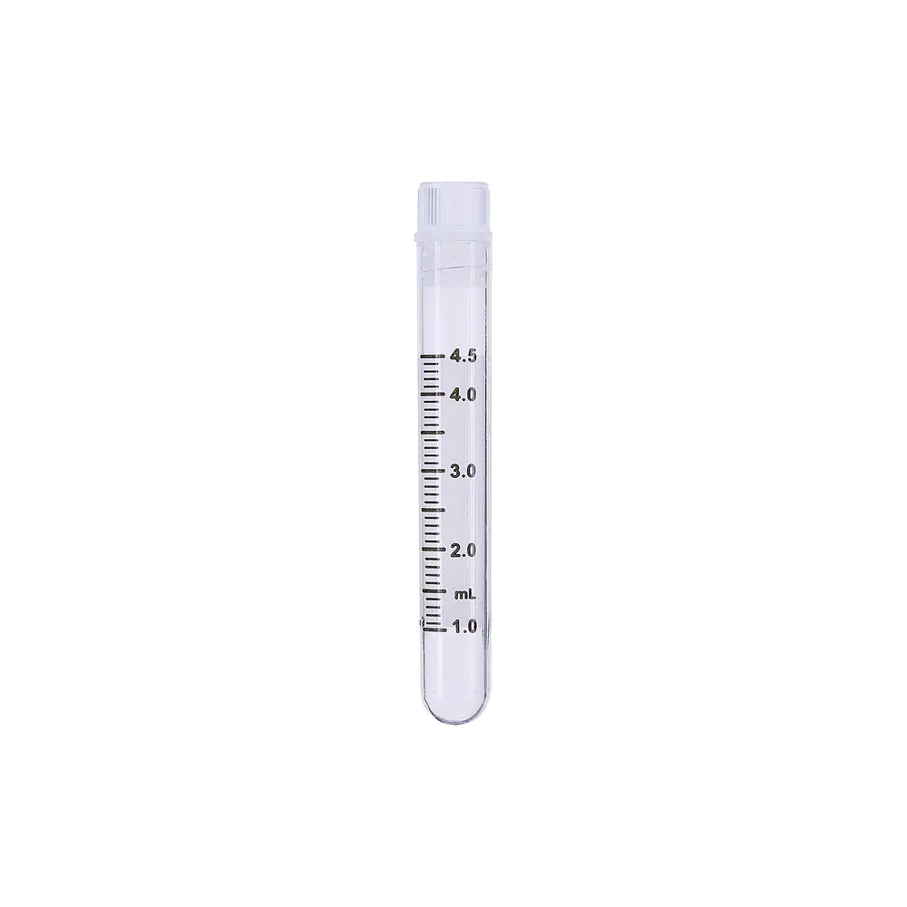 Olympus Plastics 24-205RB, 4.5ml Round Bottom Cryovial Internal Thread w/ O-Ring Seal, 10 Bags of 100 Tubes/Unit primary image