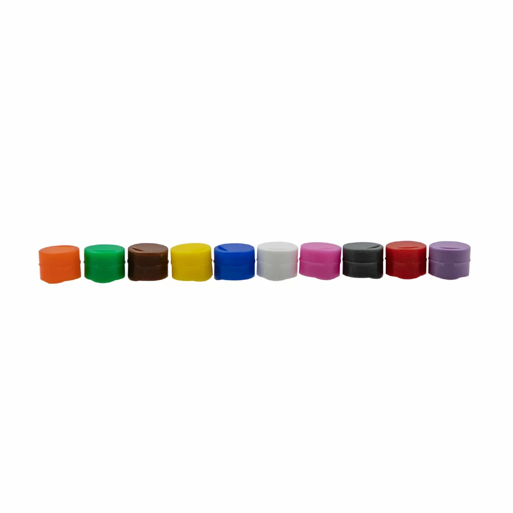 Olympus Plastics 24-207A, Cryovial Cap Inserts, Assorted Fits Olympus Cryovials, 500 Inserts/Unit primary image