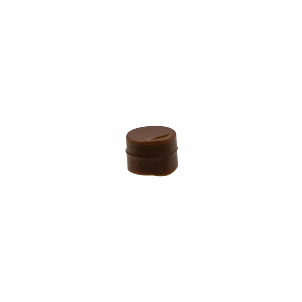 Olympus Plastics 24-207BR, Cryovial Cap Inserts, Brown Fits Olympus Cryovials, 500 Inserts/Unit primary image