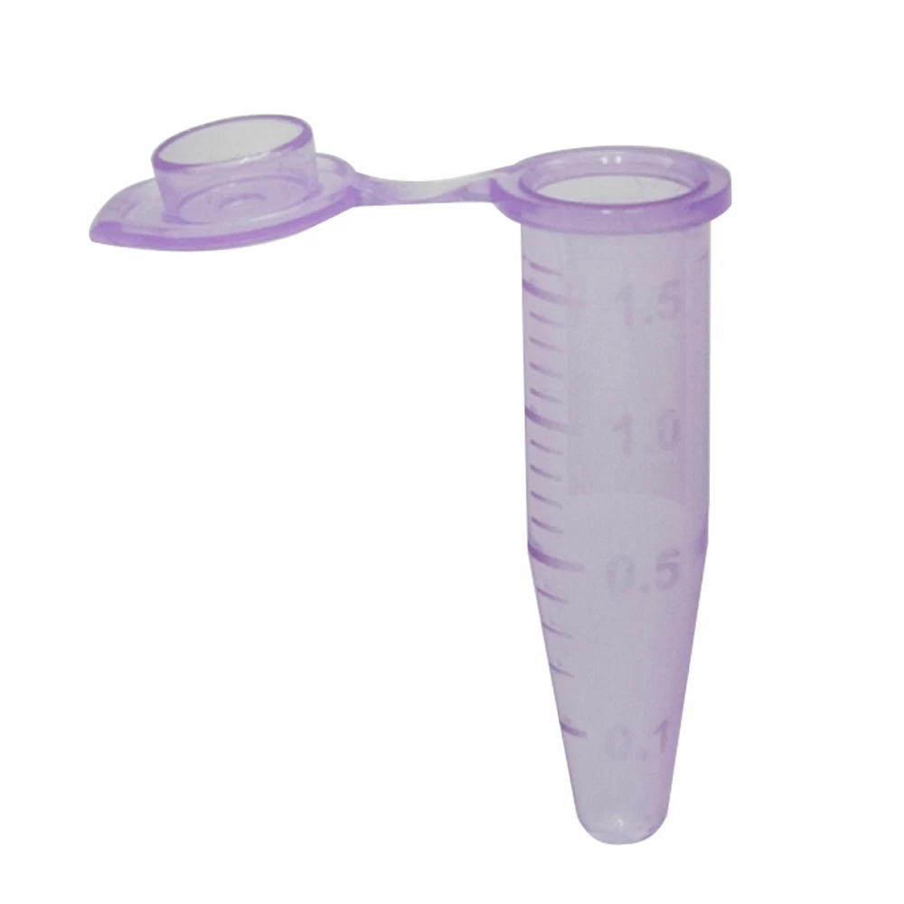 Olympus Plastics 24-281V, Olympus 1.7ml Microtubes, Violet Polypropylene, Wide Cap, Box of 500 Tubes/Unit primary image