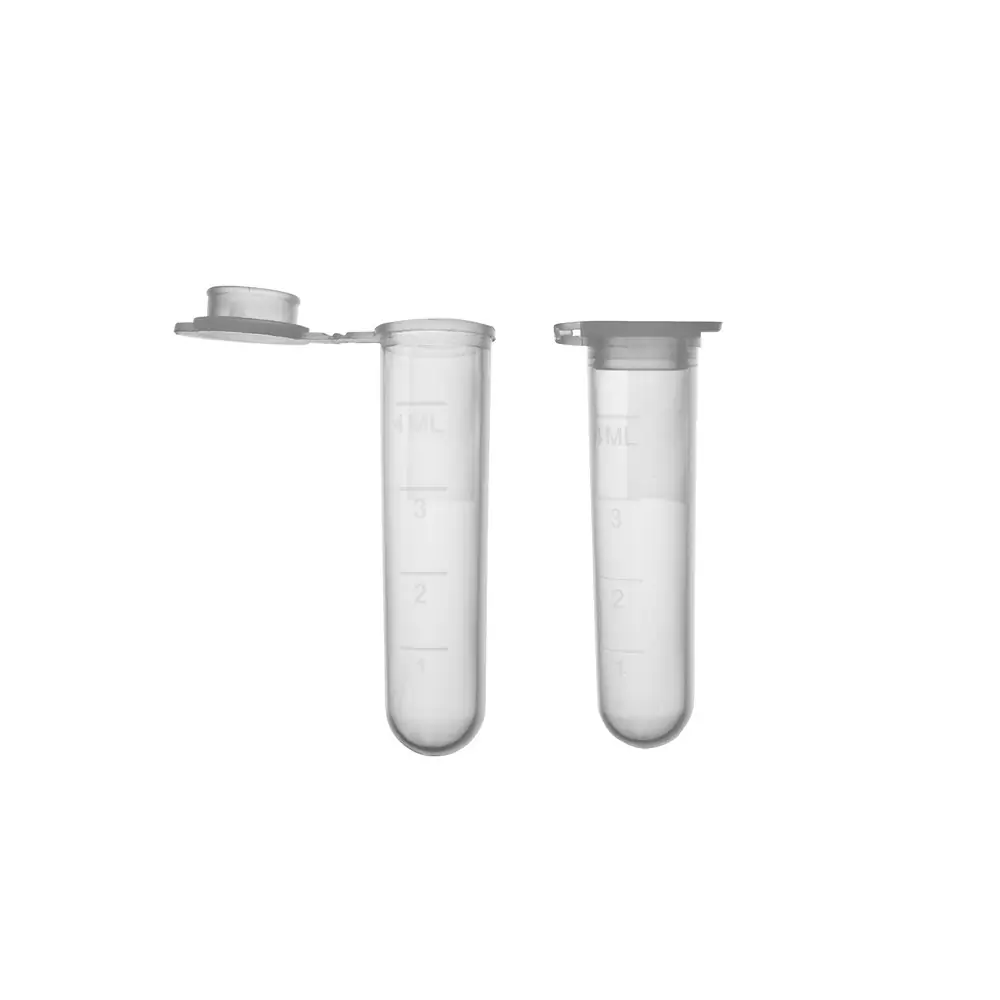 MTC Bio C0905 5ml Round Bottom Tube with Attached Snap Cap, Sterile, Molded Graduations, 100/Bag, 1000 Tubes/Unit Primary Image