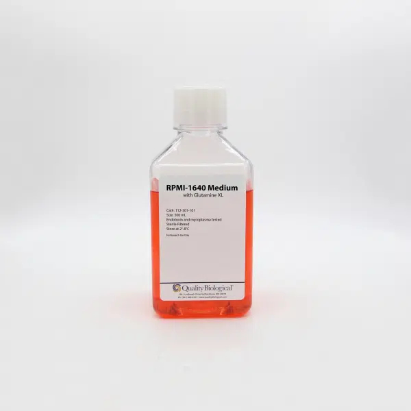 QBI 112-301-101 RPMI-1640 with Glutamine XL, w/ stable L-Ananyl-Gln, 500 mL/Unit Primary Image