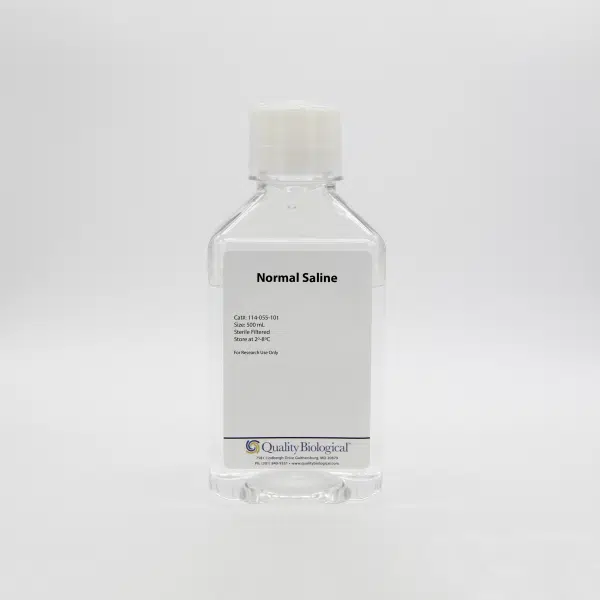 QBI 114-055-721EA Normal Saline, 9 g/L NaCl, 100 mL/Unit Primary Image