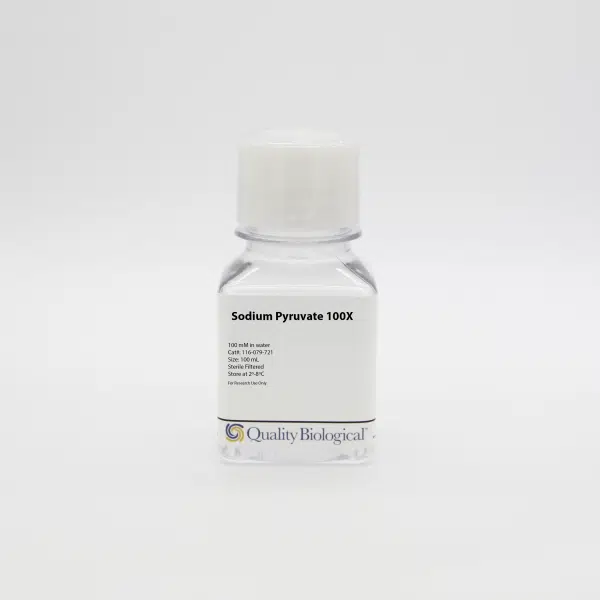 QBI 116-079-721 Sodium Pyruvate 100X, 100mM solution, 4 x 100 mL/Unit Primary Image