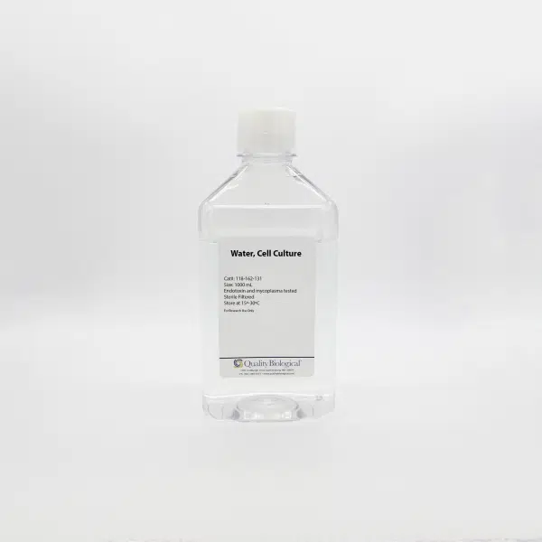 QBI 118-162-101 Cell Culture Grade Water , Endotoxin <0.03 EU/mL, 500 mL/Unit Primary Image