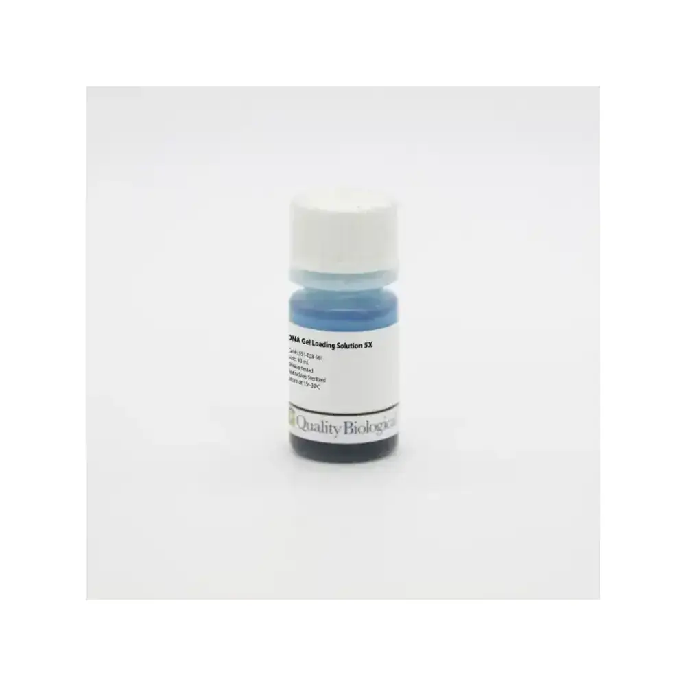 Quality Biological Inc 351-028-661EA DNA Gel Loading Solution 5X, DNA 5X 10ml, 1 Bottle/Unit Primary Image