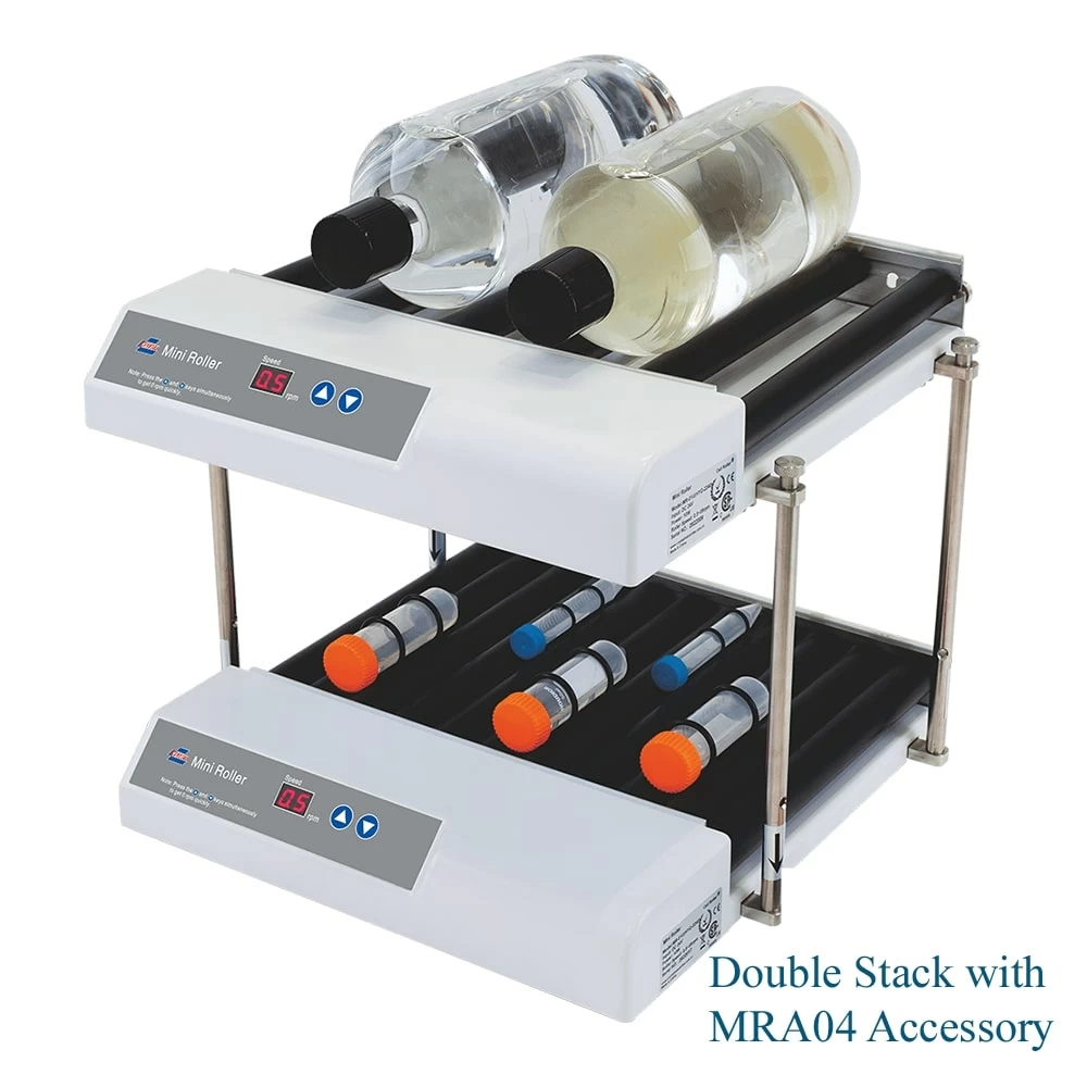 Genesee Scientific 27-532 Mini Stackable Tube Roller, 6 Roller Bars, 1 Tube Roller/Unit quaternary image