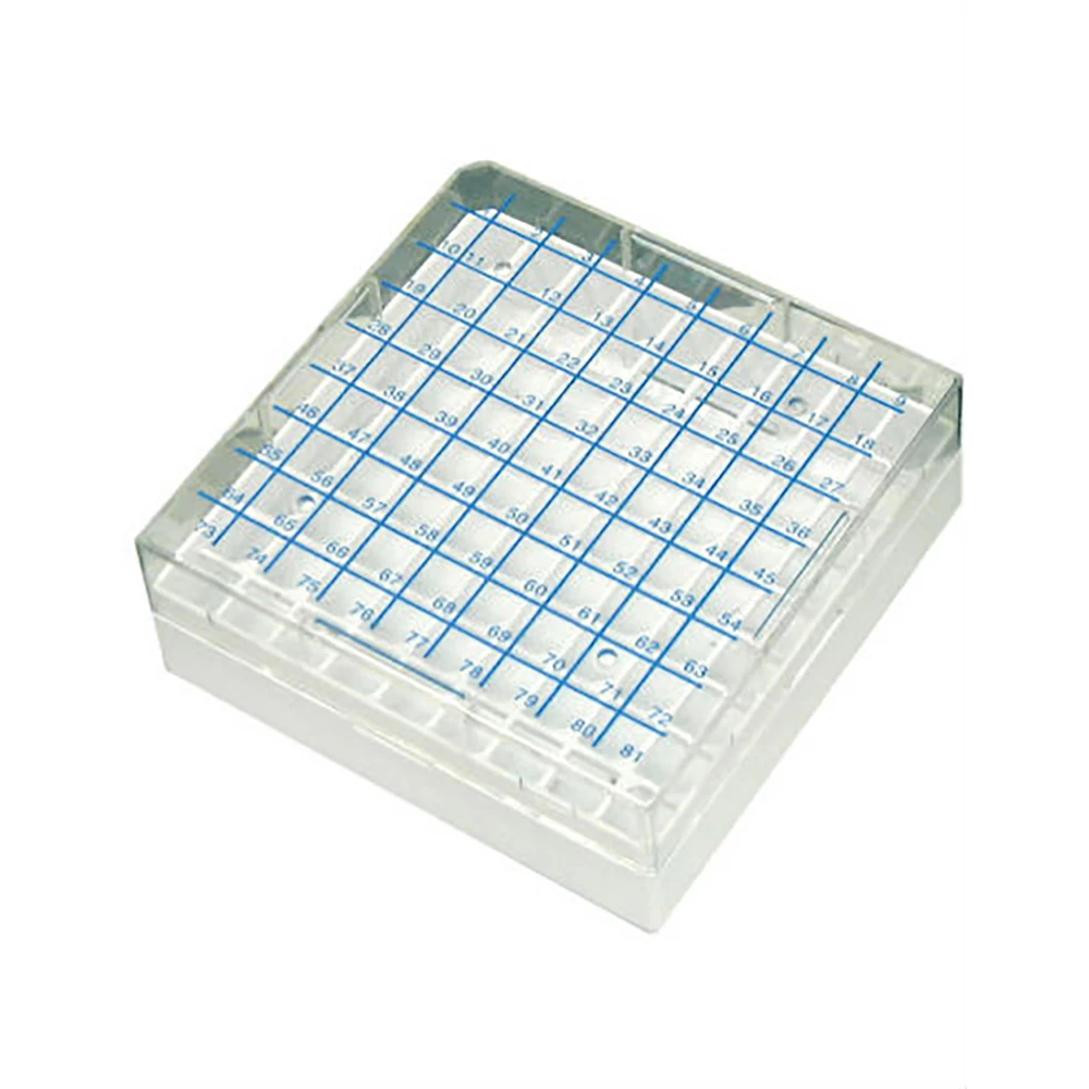 Genesee Scientific 27-213,  White, Clear Lid w/ Grid, 1 Rack/Unit primary image