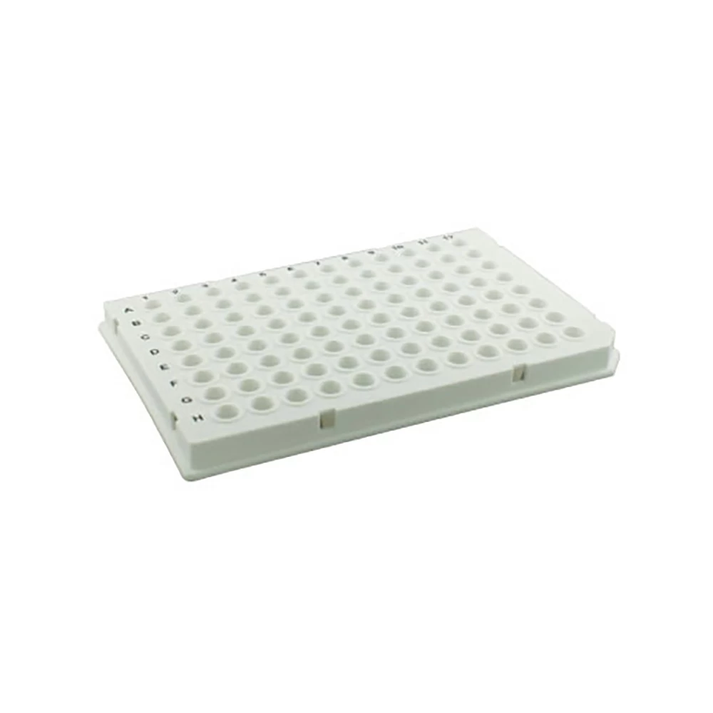 Olympus Plastics 27-409, Olympus 0.1ml 96-Well PCR Plate, Semi-Skirted Low Profile, White, 10 Plates/Unit primary image