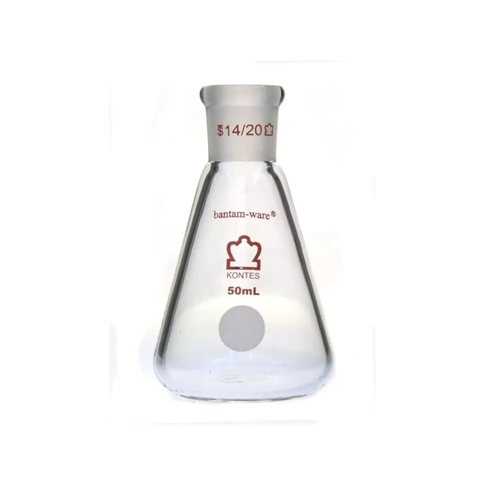 DWK Life Sciences 296510-0050 Flask Erl  50ml 19/22, KIMBLE