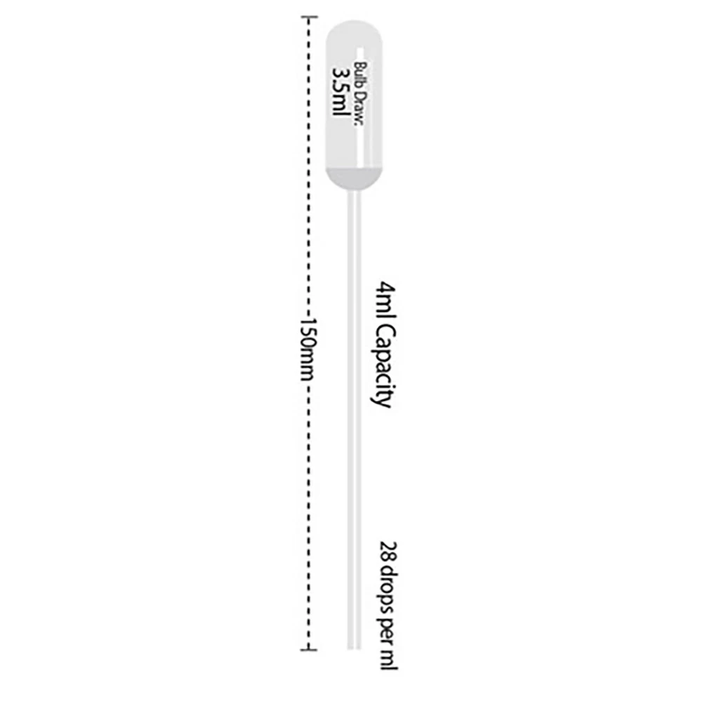 Olympus Plastics 30-209, Transfer Pipettes, 4ml, Std. Bulb Non-Sterile, Bulk, 500 Pipettes/Unit secondary image