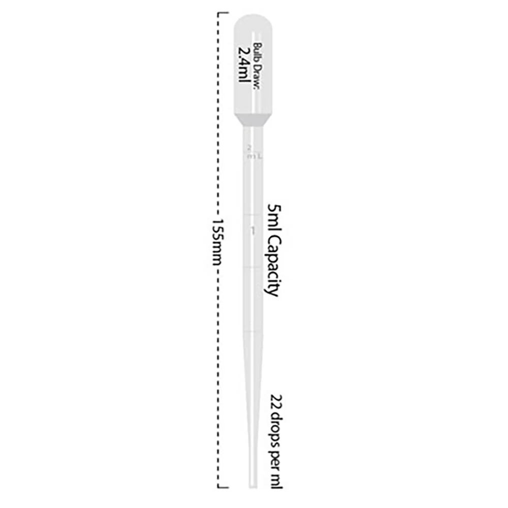 Olympus Plastics 30-203, Transfer Pipettes, 5ml, Blood Bank Non-Sterile, Bulk, 250 Pipettes/Unit secondary image