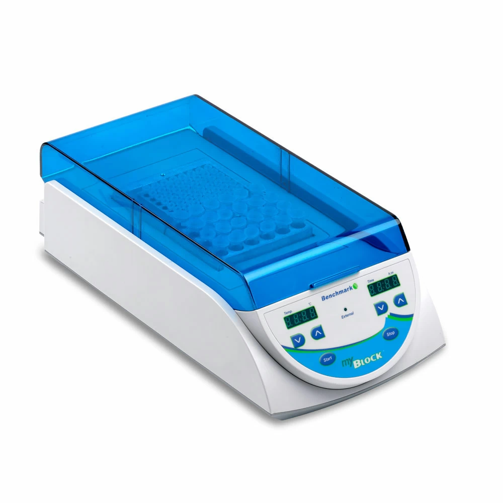 Benchmark Scientific BSH5002-2B MyBlock Dry Bath, Dual Block, 2 Quick Flip Blocks Included, 1 Dry Bath/Unit primary image