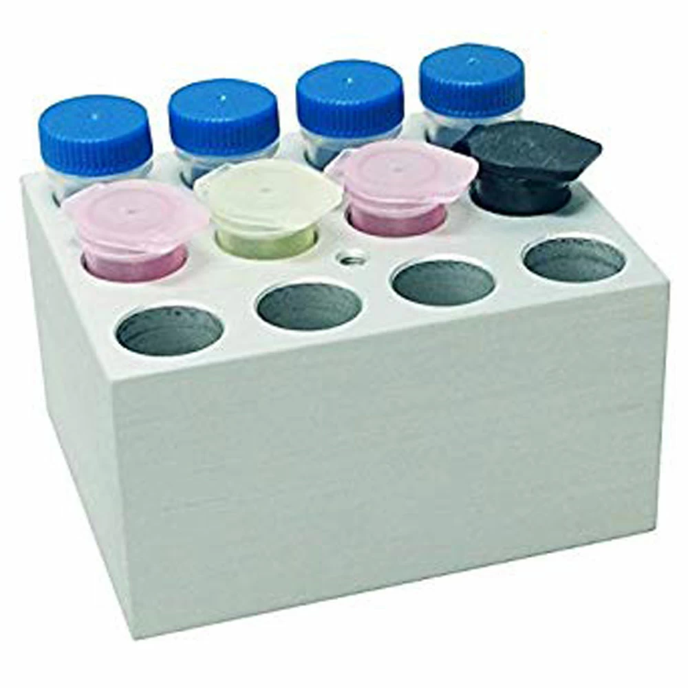 Benchmark Scientific BSW5MT Block, 12 x 5ml Centrifuge Tubes (17mm), For Digital Dry Bath, 1 Block/Unit primary image