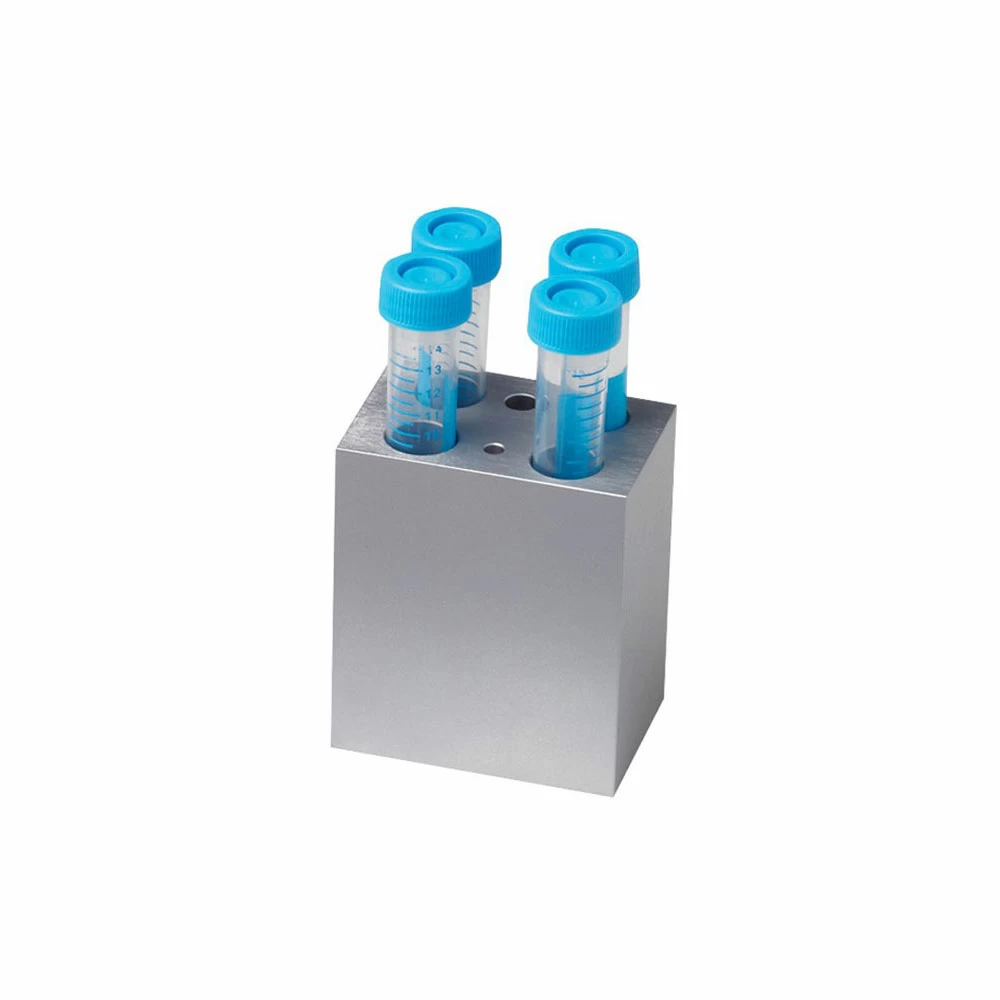 Benchmark Scientific BSH100-150 Block, 4 x 15ml Tubes, For MyBlock Mini, 1 Block/Unit primary image