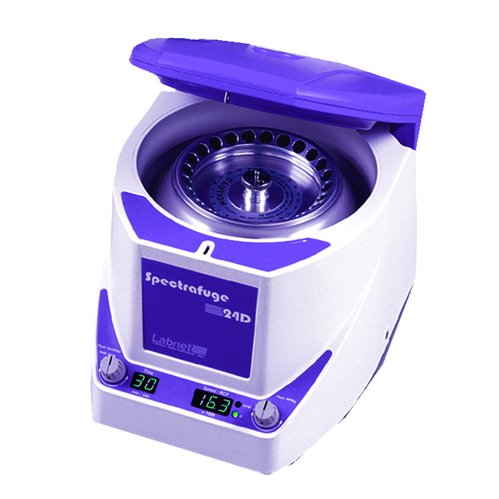 Labnet International C2400-P Spectrafuge 24D, Purple, w/ 24 x 1.5/2.0ml rotor, 1 Centrifuge/Unit primary image