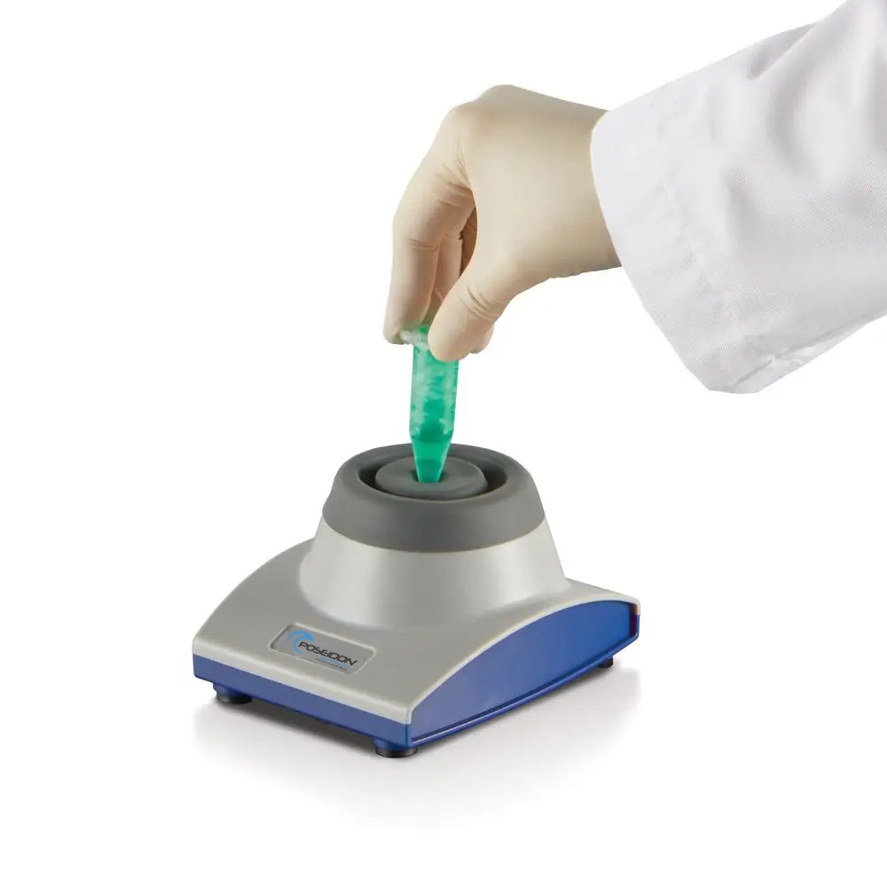 Poseidon 33-263 Mini Vortexer, Grey/Blue, 1 Vortexer/Unit Primary Image