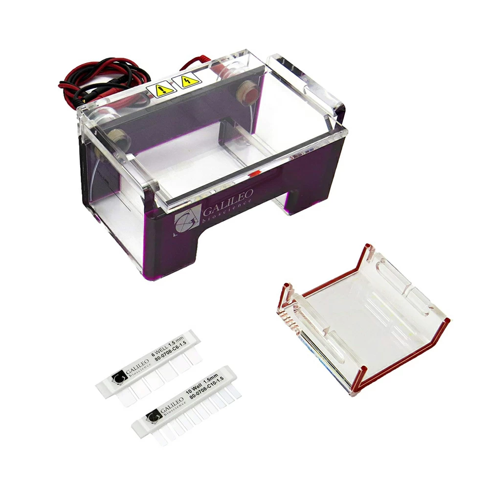 Genesee Scientific 33-610RC 7 x 8cm Horizontal Gel Box, RapidCast Complete System, 1 Gel Box/Unit primary image