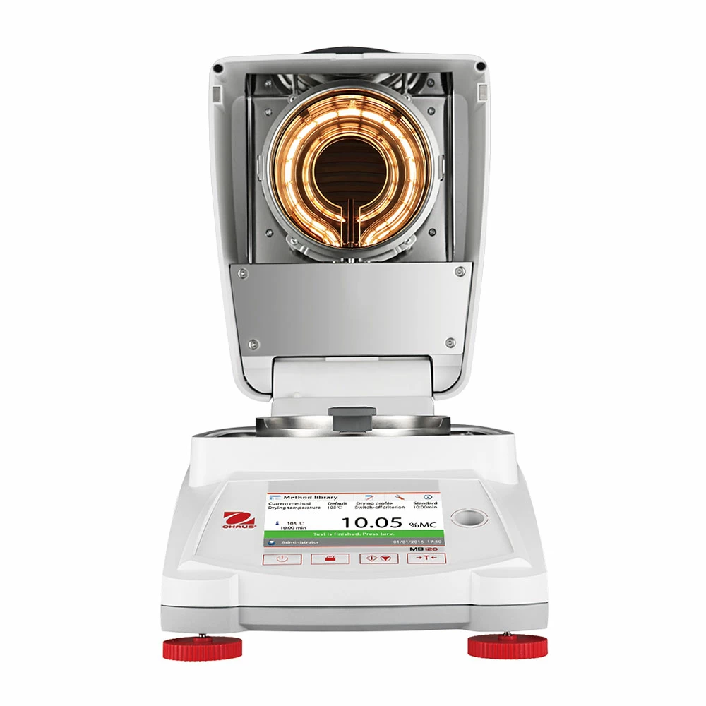 OHAUS 30241165 MB120 Moisture Balance 120g, 0.01%/0.001g MC Readability, 1 Moisture Balance/Unit tertiary image