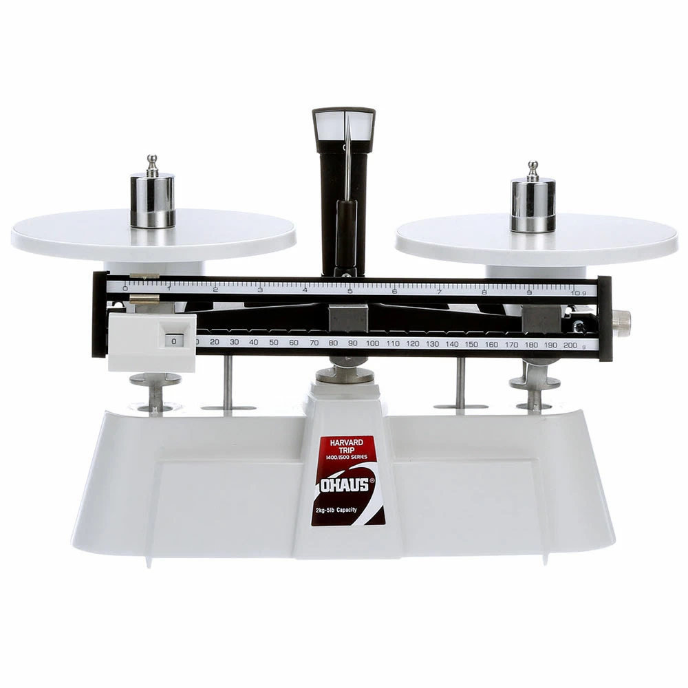 OHAUS 80000005 Two Pan Balance 2000g, 2 Beams and Tare Beam, 0.1g Readability, 1 Balance/Unit primary image