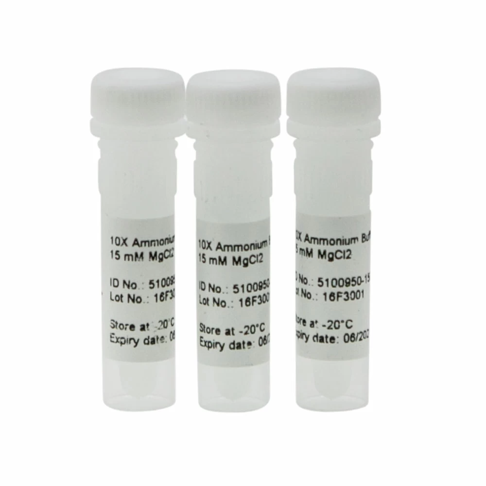 Apex Bioresearch Products 42-300M PCR Buffer I, 1.5mM Mg Final, 10X Ammonium Rxn Buffer, 3 x 1.5ml/Unit primary image