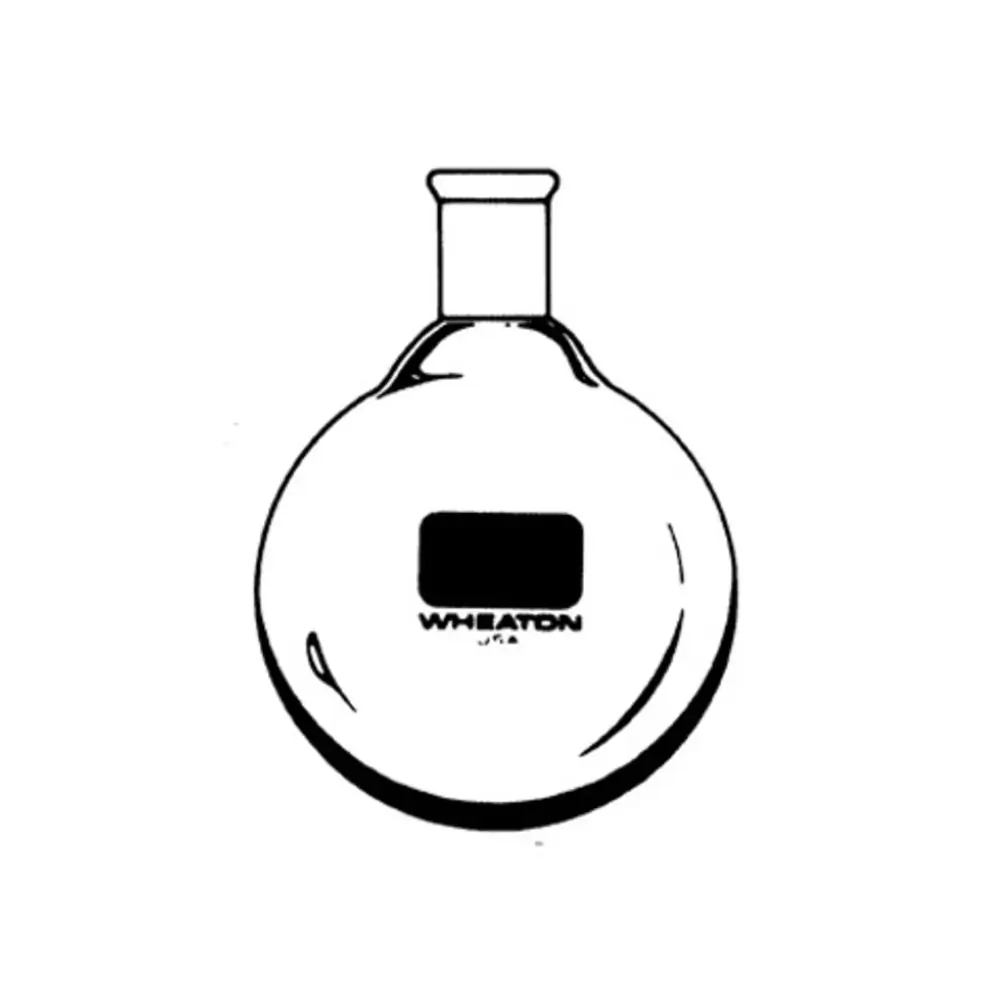 DWK Life Sciences 438764 250 mL Flask, Round Bottom, 19/22 Clr, WHEATON