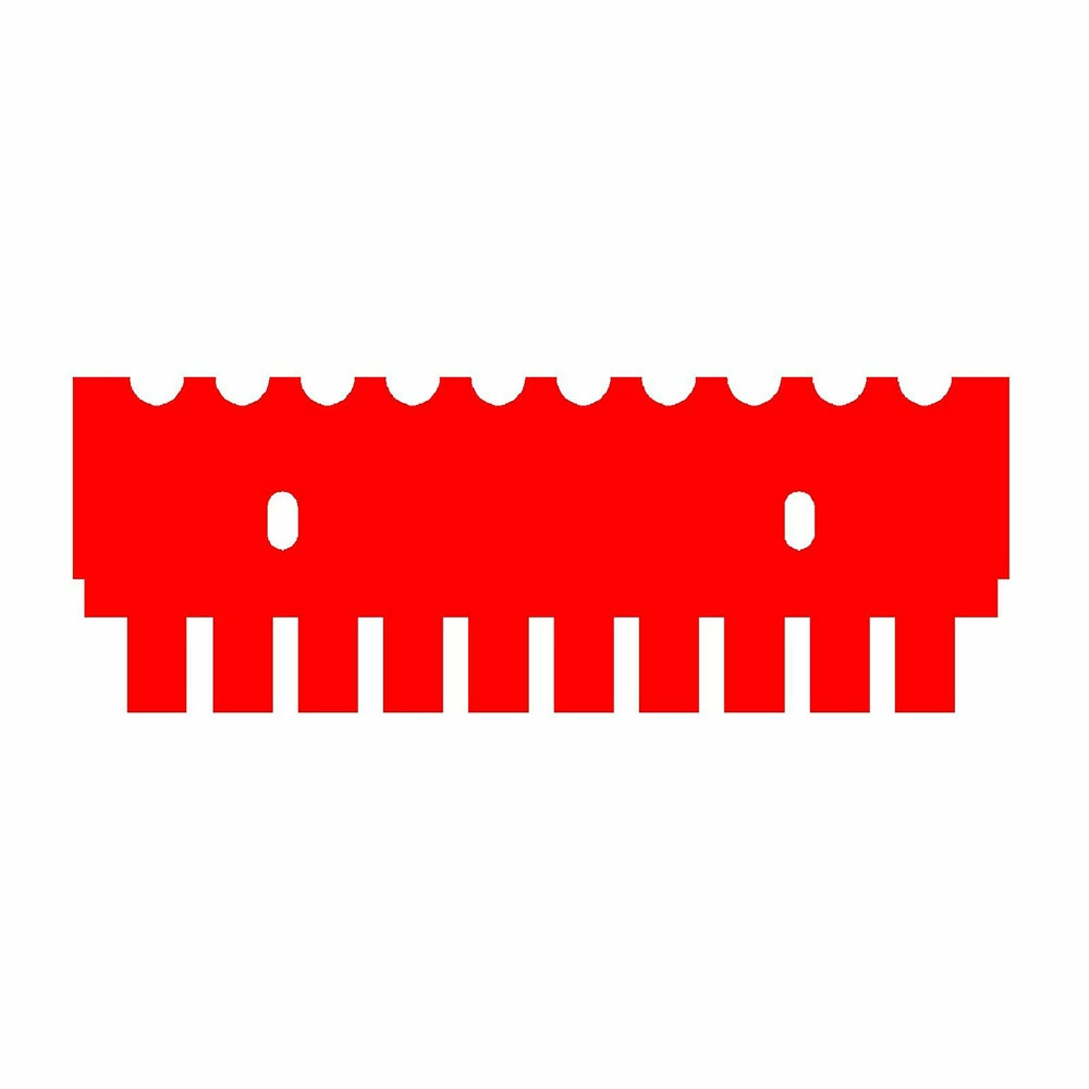 Genesee Scientific 45-101C10 10 Tooth Comb, 1.5mm Thick, for Midi 10cm Gel Box, 1 Comb/Unit primary image