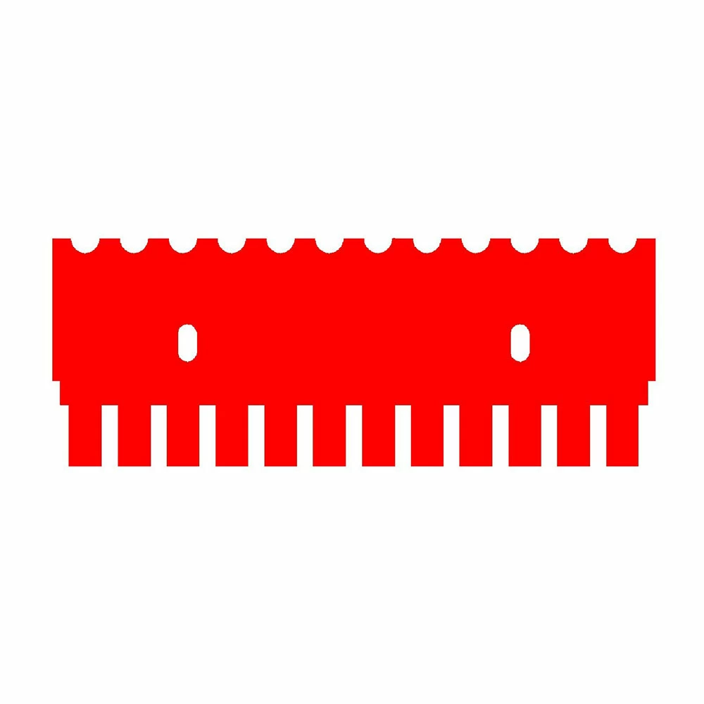 Genesee Scientific 45-101C12M 12 Tooth Comb, 1.5mm Thick, for Midi 10cm Gel Box, 1 Comb/Unit primary image