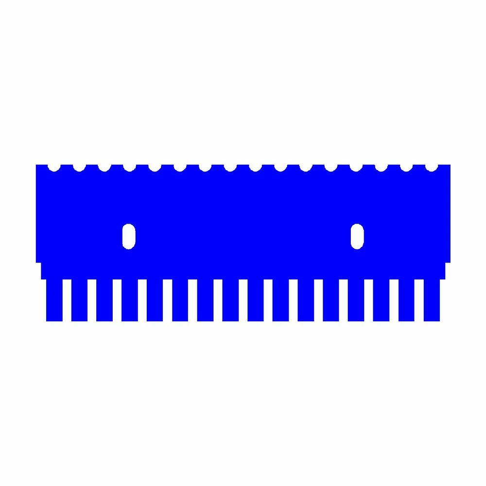 Genesee Scientific 45-101C16W 16 Tooth Comb, 2mm Thick, for Midi 10cm Gel Box, 1 Comb/Unit primary image