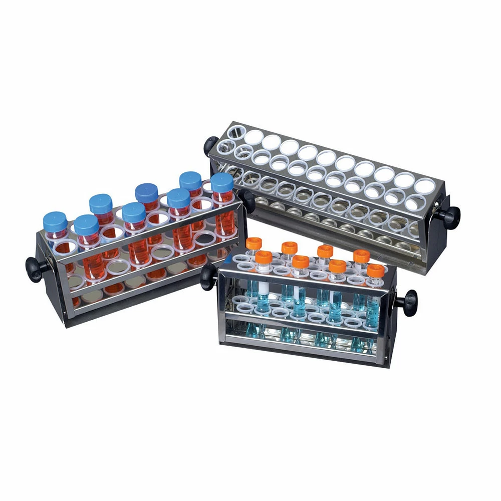 Eppendorf M1289-0060 26-30mm Medium Test Tube Rack, Adj. Angle & Height, 1 Rack/Unit primary image