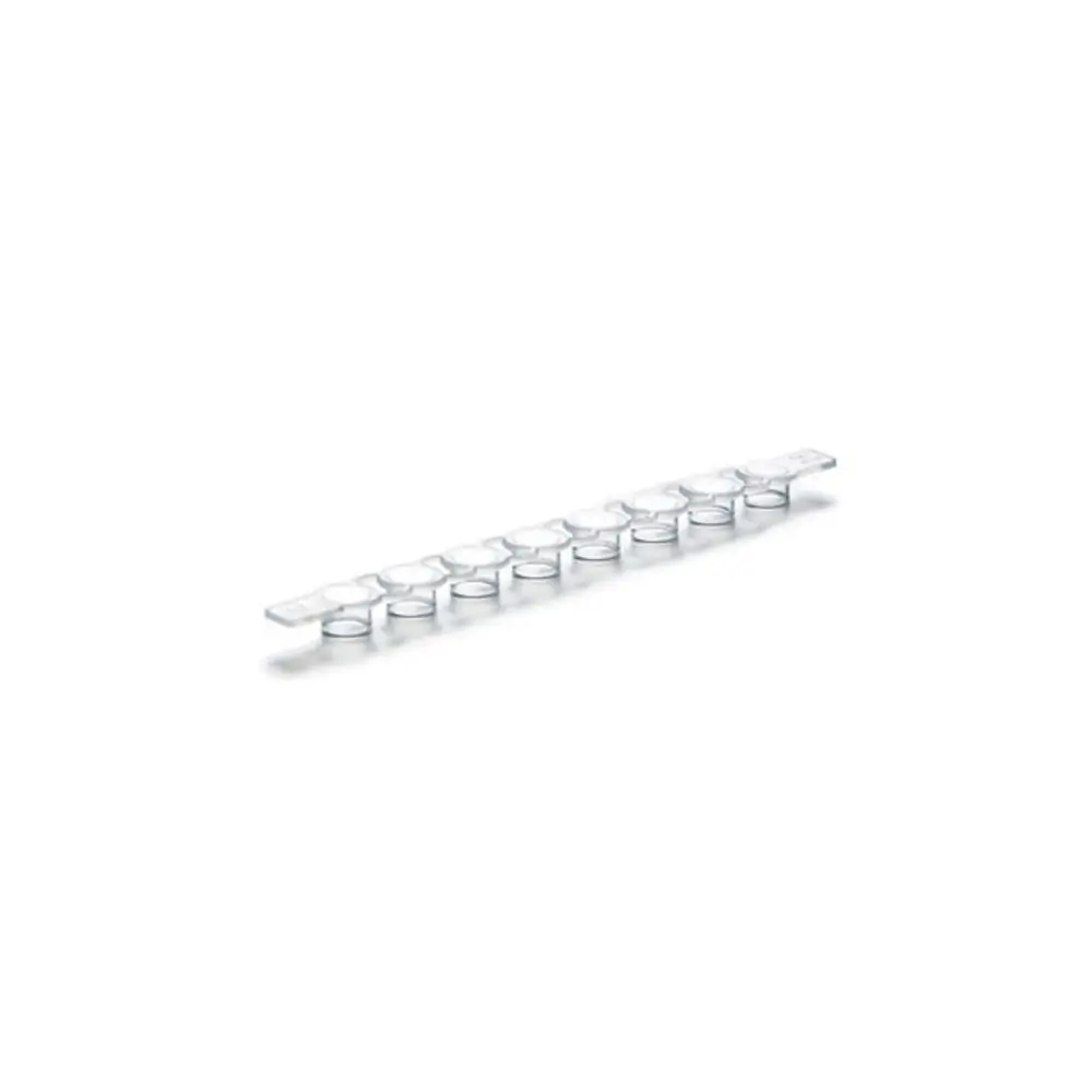 Eppendorf 30124847 cap strips,flat,10x12 strips, Eppendorf # 0030124847, 10 x 12 Pieces/Unit primary image