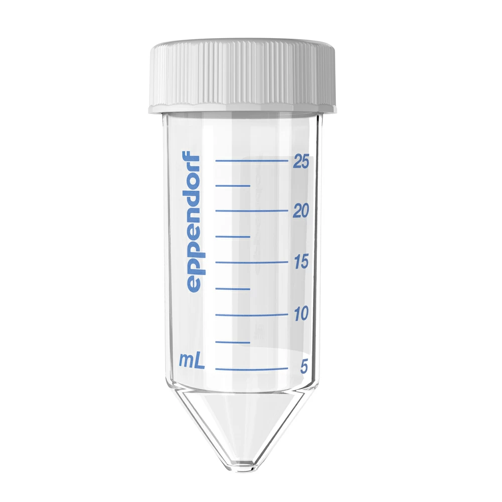 Eppendorf 30122500 25ml Screw Cap Conical Tube Starter Pack, PCR Clean, 1 Bundle/Unit primary image