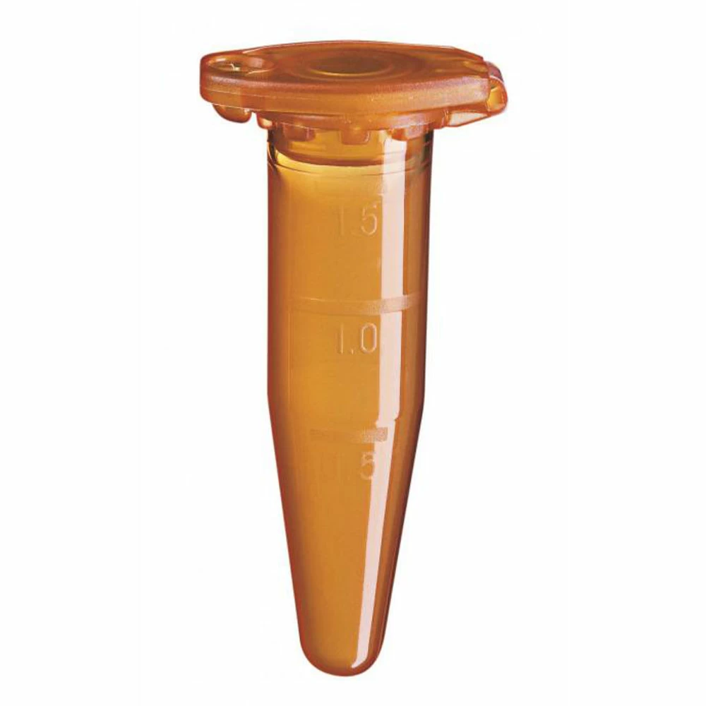 Eppendorf 22363221 1.5ml Safe-Lock Tubes, Amber, Eppendorf, 500 Tubes/Unit primary image