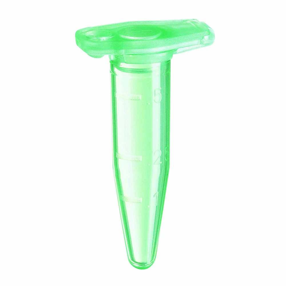 Eppendorf 22363263 1.5ml Safe-Lock Tubes, Green, Eppendorf, 500 Tubes/Unit primary image