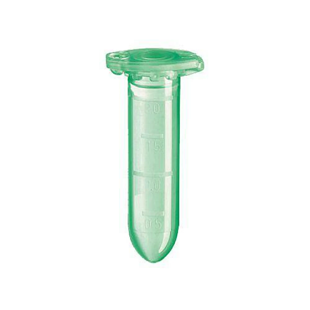 Eppendorf 22363417 2ml Safe-Lock Tubes, Green, Eppendorf, 500 Tubes/Unit primary image