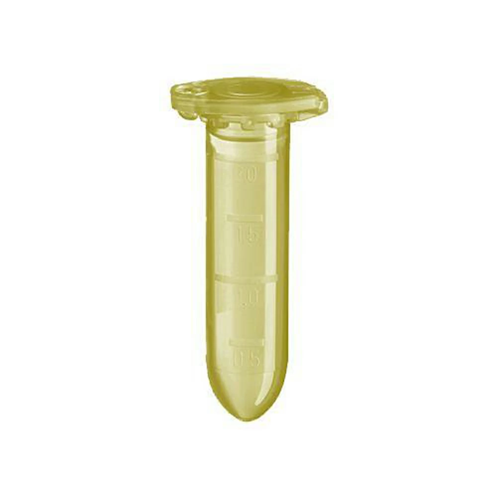 Eppendorf 22363450 2ml Safe-Lock Tubes, Yellow, Eppendorf, 500 Tubes/Unit primary image