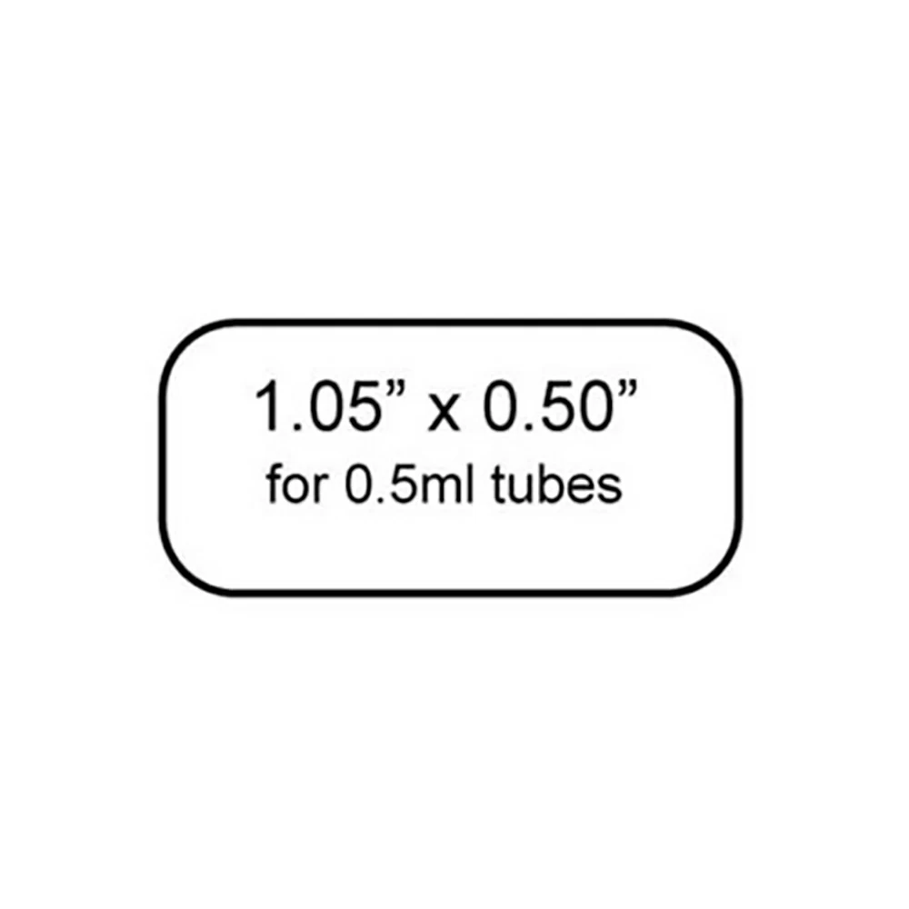 Diversified Biotech DTCR-4000,  3/8in, White, 4,000 Labels/Unit secondary image