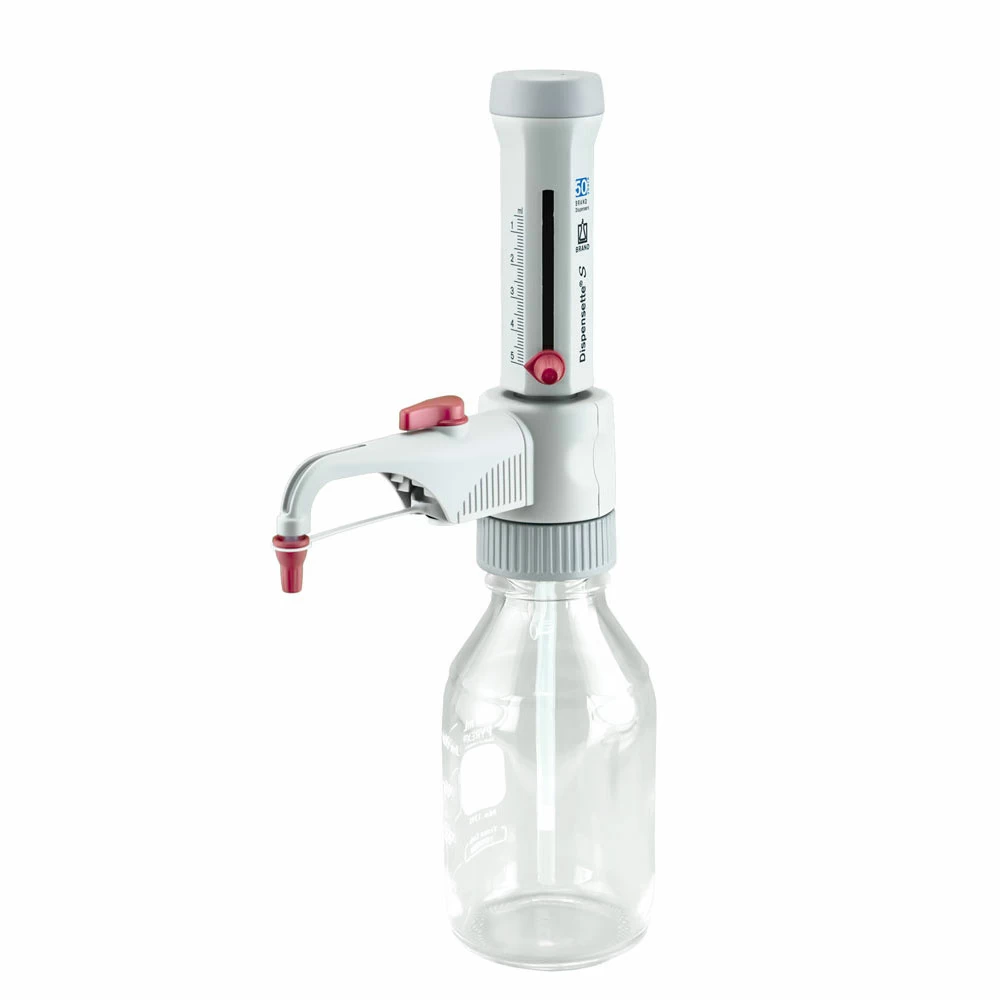 BrandTech Scientific 4600131 Dispensette S Analog 0.5-5ml, Recirculation Valve, 1 Bottletop Dispenser/Unit secondary image