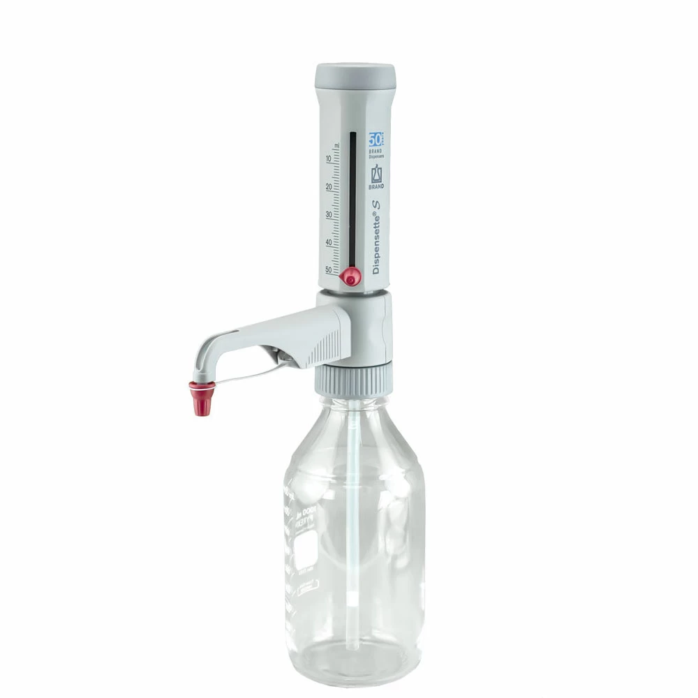 BrandTech Scientific 4600160 Dispensette S Analog 5-50ml, Standard Valve, 1 Bottletop Dispenser/Unit secondary image